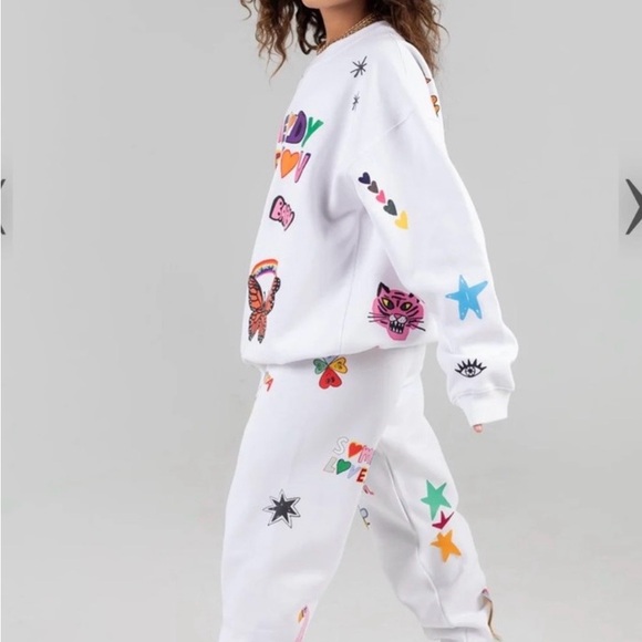 Mayfair x ISCREAMCOLOUR “somebody loves you” sweatsuit. - Picture 2 of 10